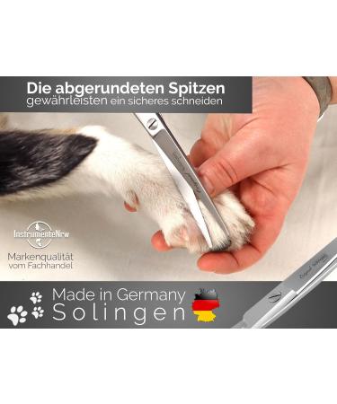Premium 8-Inch Soling Fur Shear Scissors for Dogs & Cats - Made in Germany Stainless Steel Perfect for Pet Fur Care - Buy Online on SooperMarket.com