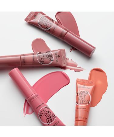 Essence Baby Got Blush Liquid Blush 3-Pack - No. 20 Violet Expression Quick-Drying Vegan Oil-Free Paraben-Free Microplastic-Free - 10ml Each - Buy Online on SooperMarket.com