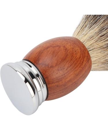 Professional Portable Shaving Brush for Men - Ergonomic Wooden Handle Soft Hair Elegant Design | Ideal for Home & Salon Use - Buy Online on SooperMarket.com