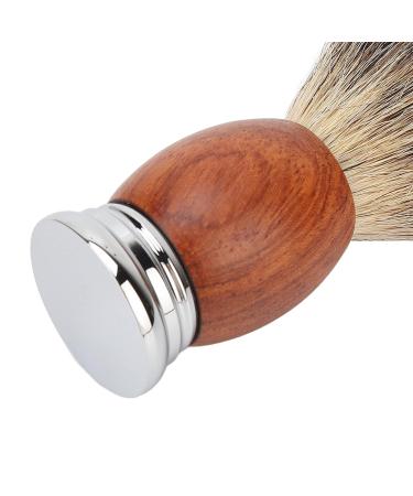 Premium Men's Shaving Brush with Wooden Handle | Soft Hair for Home & Travel - International Shipping - Buy Online on SooperMarket.com
