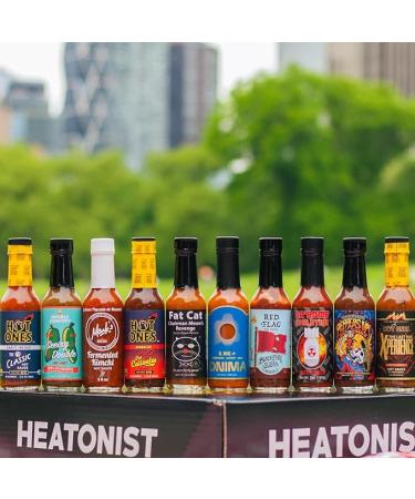 Hot Ones Season 24 Lineup Hot Sauce Challenge With Unique Condiment Gift Box (10-Pack) - Buy Online on SooperMarket.com
