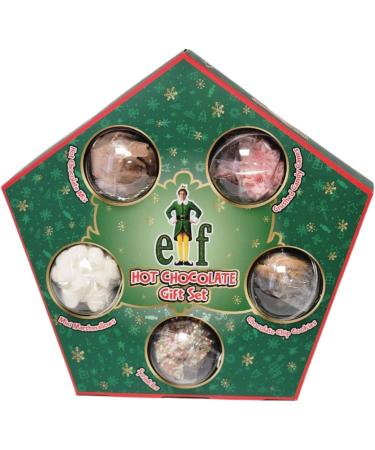 Elf Hot Chocolate Delight: Premium 86g Gift Set with Cocoa Cookies Crushed Sugar Marshmallows and Sprinkles Festive and Sweet Holiday Trea - Buy Online on SooperMarket.com