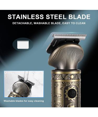 Hatteker Professional Zero Gapped Hair Clipper and Grooming Kit for Men - Buy Online on SooperMarket.com