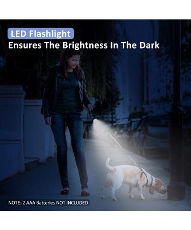Buy Cemeow 5m Extendable Dog Leash with Flashlight & Safety Brake | Ergonomic Design for All Dog Sizes - Buy Online on SooperMarket.com