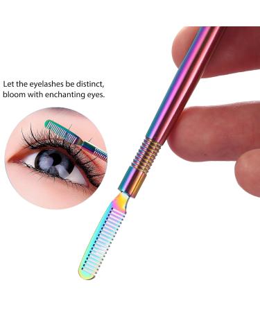 Stainless Steel Eyelash Lift Set with Comb Separator & Mirror | Perfect for Eyelash & Eyebrow Perming Tinting Curling & Extensions - International Shipping Available - Buy Online on SooperMarket.com