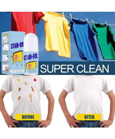 Magic Stain Remover-Rolling Bead 50 Ml Removal Emergency Stain Portable No-wash Instant Stain Remover Pen No-wash White Clothing 50ml for Emergency Stain Removal (3pcs) - Buy Online on SooperMarket.com