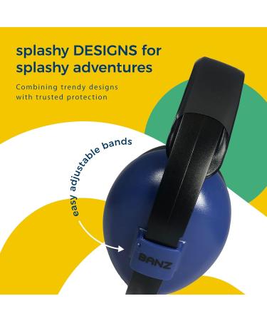 Banz Bubzee Baby Ear Defenders 0-36 Months Navy - Noise Cancelling Baby Headphones - Buy Online on SooperMarket.com