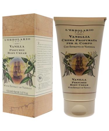 LErbolario Vanilla Perfumed Body Cream for Unisex - 5.07 oz | Premium International Shipping - Buy Online on SooperMarket.com