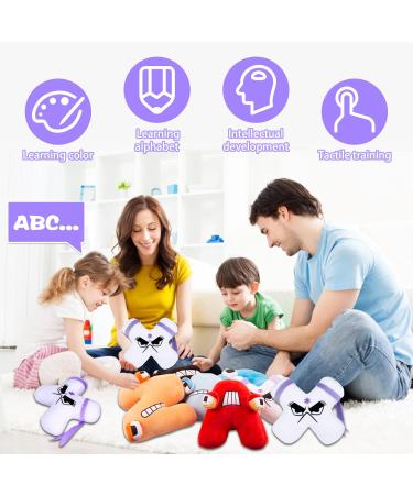 NTGFU Alphabet Lore Plush Toys - Educational Stuffed Dolls for Kids - Birthday Decorations & Gifts - Buy Online on SooperMarket.com
