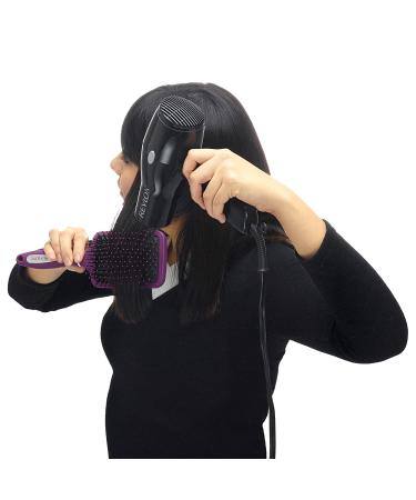 Revlon Straight & Smooth Soft Touch Paddle Hair Brush Set - Black & Berry - Buy Online on SooperMarket.com