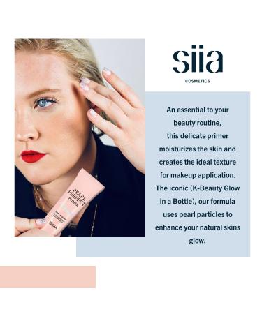 SIIA Cosmetics Pearl Perfect Primer - Delicate & Moisturizing Formula for Enhanced Natural Glow - 0.68 fl oz - Buy Online on SooperMarket.com