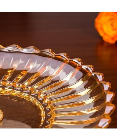 Kitchen Countertop Fruit Rack Fruit Basket Crystal Glass Fruit Bowl Decorative Centrepiece Fruit Basket Fruit Serving Bowls for Fruits Bread Vegetable Snacks Storage Fruit Trays for Party (Color : Onecolor - Buy Online on SooperMarket.com