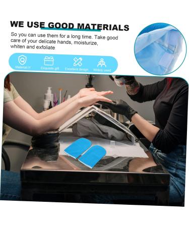 Beavorty Heated Gloves 1 Pair Hand Mask Care Supplies Flannel Keep Warm Wax Film Gloves - Buy Online on SooperMarket.com