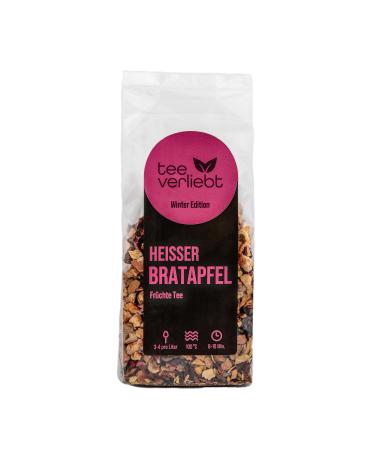 Teeverliebt - Hot Baked Apple Winter Edition Fruit Tea 100 g | Loose Fruit Tea | Delicious Winter Tea Mix Ideal as a Gift
