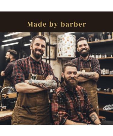 Bartzart Small Beard Scissors & Comb Set | Perfect Beard Care for Men | Sharp Beard Shears with Etui for Mustache Wearers - Buy Online on SooperMarket.com