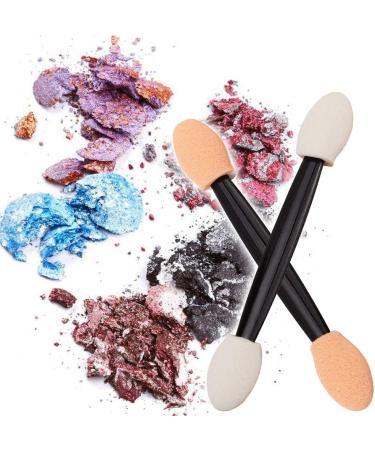 JASSINS 150 Pack Eyeshadow Applicators Disposable Eyeshadow Sponge Brush Double-Sided Eye Makeup Sponge Applicators (Skin+White) - Buy Online on SooperMarket.com