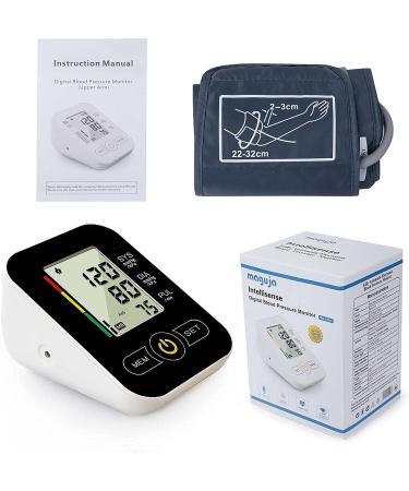 Portable Fully Automatic Digital Blood Pressure Monitor with Extra Large Cuffs - Home Use BP Monitor with Large LCD Display (Black) - Buy Online on SooperMarket.com