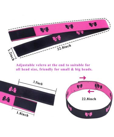 GOLRESOL Elastic Bands for Wigs - Lay Edges & Keep Wigs in Place | Wig Grip Headband - No Slip | Butterfly Design | 2pcs - Buy Online on SooperMarket.com