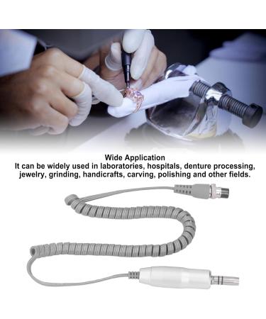 Nail Drill Replacement Handle Nail Drill Handle Handpiece Replacement 6.8N.cm Torsion Wear Resistant Metal Multifunctional Wide Application for Hospitals - Buy Online on SooperMarket.com