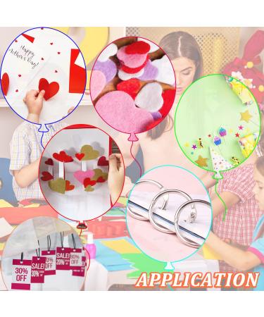 CheeMuii 3 Pieces Metal Handheld Paper Punch Single-Hole Tag Punch Set with Plastic Handle for Circle Holes for DIY Craft Tag Silver - Buy Online on SooperMarket.com