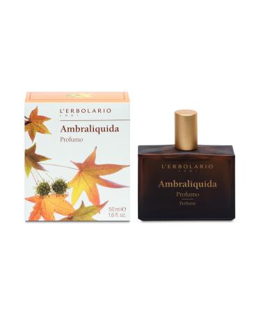 L'Erbolario Ambraliquida - Created To Win Over Men s Tastes And Seduce Women s Senses - Sweet Tones And Amber Accents - Vibrant Echo Of Natural Mystery - Amber Creamy Scent - 1.6 Oz EDP Spray Ambraliquida 1.6 Ounce (Pack of 1)
