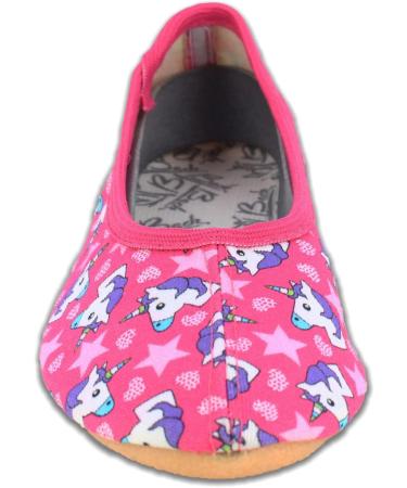 Beck Girls Pink Horse Gymnastics Shoes - Size 28 EU - Stylish & Comfortable for Gymnastics - Buy Online on SooperMarket.com