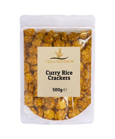 Curry Rice Crackers 500g by Villa Nostrum