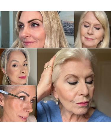 Prime Prometics PrimeEyes Glide Eyeliner for Mature Women Waterproof Long-Stay and Mess-Proof Gel Cream Texture Discreet Sharpener and Effective Smudger (Smoky) - Buy Online on SooperMarket.com