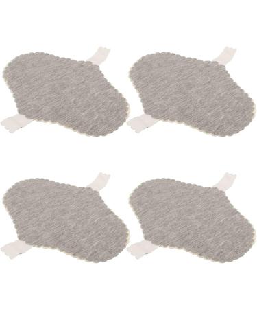 Reusable Menstruation Upholstery Set - 4 Breathable Soft Yellow Cotton Cloths for Women | Eco-Friendly Sanitary Solutions - Buy Online on SooperMarket.com