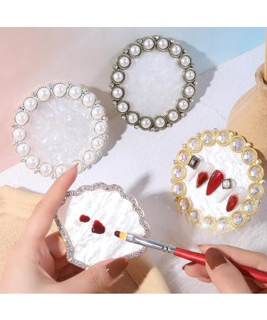 Bodhi2000 Nail Art Palette | Nail Polish Mix & Painting Gel Tool for Manicure - Perfect for Creative Nail Designs - Buy Online on SooperMarket.com