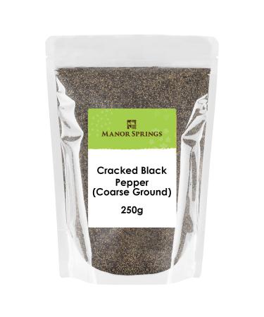 Cracked Black Pepper (Coarse Ground) 250g