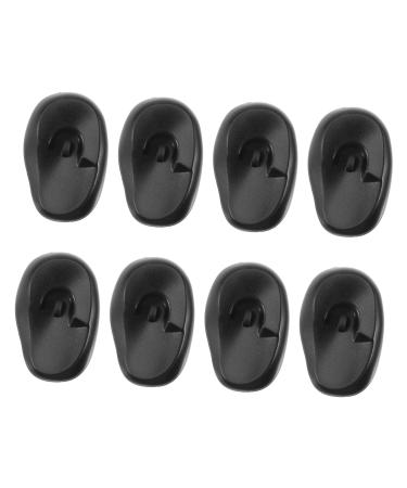MAGICLULU 32 Pcs Ear Muffs Hair Coloring Ear Cap Silicone Ear Shower Caps Ear Caps for Hair Dye Hair Dye Earmuffs Silicone Ear Protectors Hair Salon Ear Protector Remover In Ear 8.5x5.5cmx4pcs Blackx4pcs