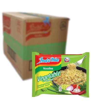 INDOMIE - Instant Noodles Vegetarian - Multipack (40 X 75 GR) Vegetarian Multipack