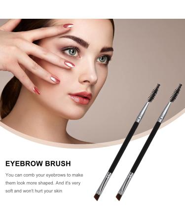 6pcs Eyebrow Brush Set - Eyebrow Spoolie Angled Brush & Mascara Grooming Tool for Perfect Eyebrows | Shop Internationally - Buy Online on SooperMarket.com
