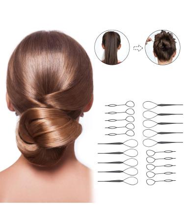 Hair Cock Twister Tool Set - DIY Hair Styling Accessories for Braids Ponytails & French Braids | 10 Pairs of Hair Pull Pins - Buy Online on SooperMarket.com