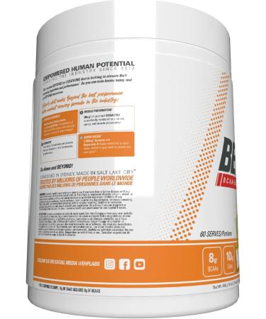 EHP Labs Beyond BCAA Powder Amino Acids Supplement for Muscle Recovery - 8g of Sugar Free BCAAs Amino Acids Post Workout Recovery Powder & 10g of EAA Amino Acids Powder - 60 Servings (Mango) - Buy Online on SooperMarket.com