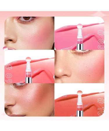 HOSAILY 3 Colors Liquid Blush Set - Waterproof & Long Lasting Creamy Velvet Blush for Cheeks 0.33oz (Pack of 3) - Buy Online on SooperMarket.com