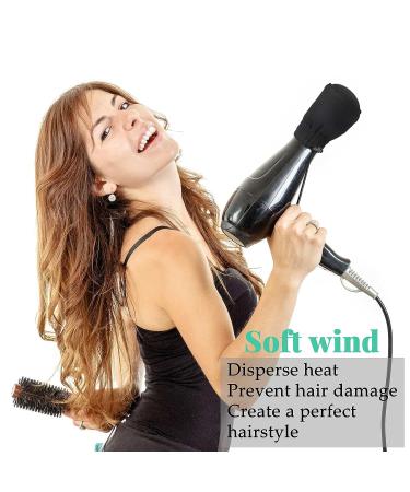 Universal Hair Dryer Socks with Comb Diffuser - Perfect for Curly & Wavy Hair - Home, Travel, Hotel Accessories - Buy Online on SooperMarket.com