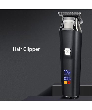 Hair Clippers for Men&Women Powerful Motor Low Noise Hair Clipper with LCD Display and USB Charging Portable Trimmer for Hair Salon Complete Kit - Buy Online on SooperMarket.com