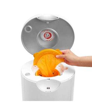 Arm & Hammer Diaper Pail Refill Bags - 20 Count | Holds 600 Diapers | White | Pack of 1 - Buy Online on SooperMarket.com