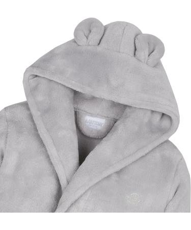 Premium Baby Boys & Girls Unisex Hooded Bathrobe - Soft Plush Flannel Fleece for Ages 6-24 Months - Buy Online on SooperMarket.com