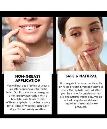 WBM Care Lip Balm - Vitamin E Color Changing Tinted Moisturizer - 4 Pack (3.3g) | International Shipping Available - Buy Online on SooperMarket.com