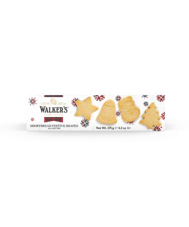 Walkers Shortbread Festive Shapes Carton