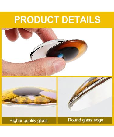 70 Pcs Large Animal Glass Eye Cabochons - Mixed Sizes Dragon Eyes for DIY Jewelry Making (Novel Style) - Buy Online on SooperMarket.com