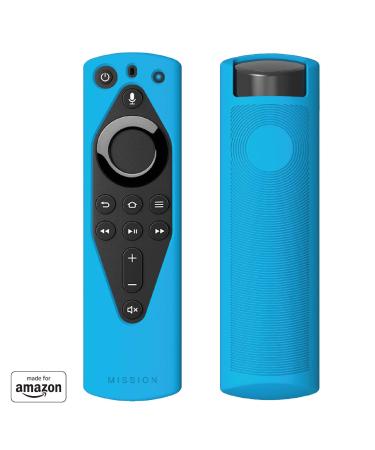 Mission Remote Case for The All-New Fire TV Voice Remote (2018 Version for Fire TV Stick 4K and Fire TV Cube) (Bahama Blue)