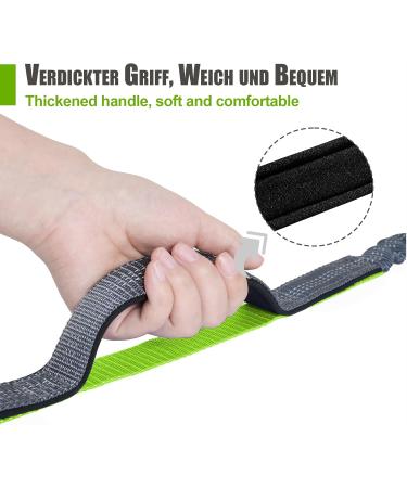 Snocyo Jogging Leash for Medium & Large Dogs | Elastic Reflective Dog Leash with Double Handle & Waist Belt | Perfect for Running & Exercise - Buy Online on SooperMarket.com