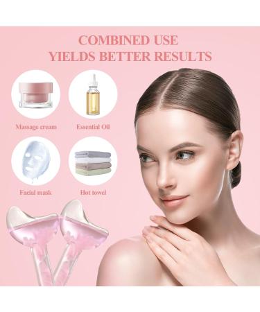 Buy Ice Globes for Facials Tighten Skin Reduce Puffiness & Enhance Circulation (Pink) | International Shipping Available - Buy Online on SooperMarket.com