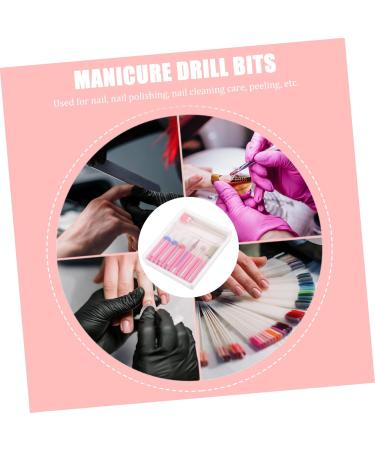 HAPINARY 1 Set Nail Polisher Manicure File Bits Drill Bit for Metal Acrylic Nails Drill Bit Electronics Kit Gel Nails Kit Nail Drill Carbide Drill Bits Nail Flakes Tungsten Steel - Buy Online on SooperMarket.com