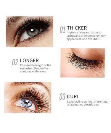 Eyelash Growth Serum - Nourish & Repair for Thick Long Curled Lashes | Safe & Gentle Lash Care (0.123oz - Buy Online on SooperMarket.com