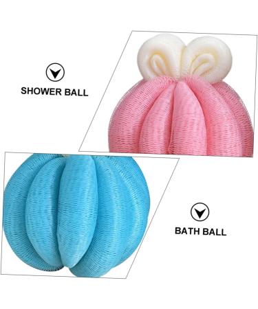 Angoily 6 Pcs Bath Ball - Mini Tub Sponge for Men & Women | Soft & Durable | Perfect for Relaxation - Buy Online on SooperMarket.com